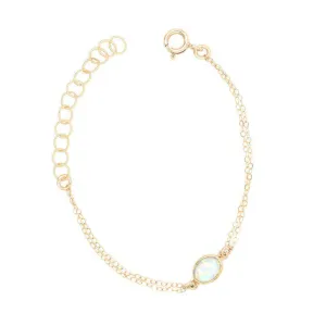 Gemstone Bracelet in Opal