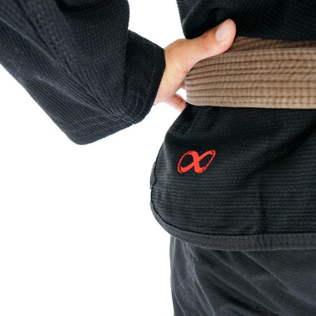GENTLE WARRIOR JIU JITSU GI - BLACK
