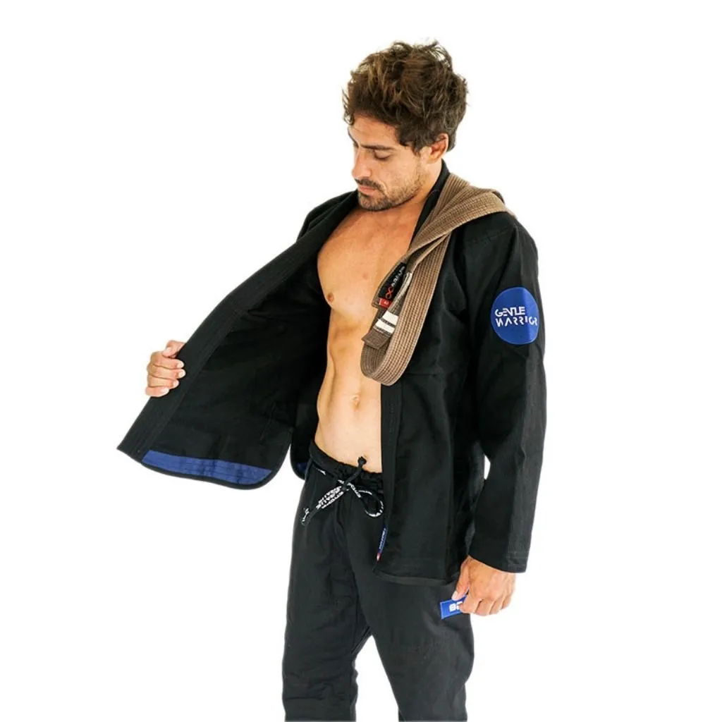 GENTLE WARRIOR JIU JITSU GI - BLACK