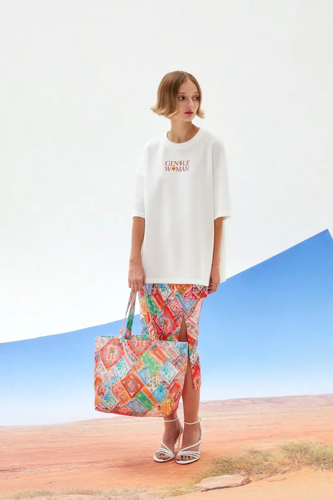 GENTLEWOMAN Turkish Kilim Heart Tote Bag