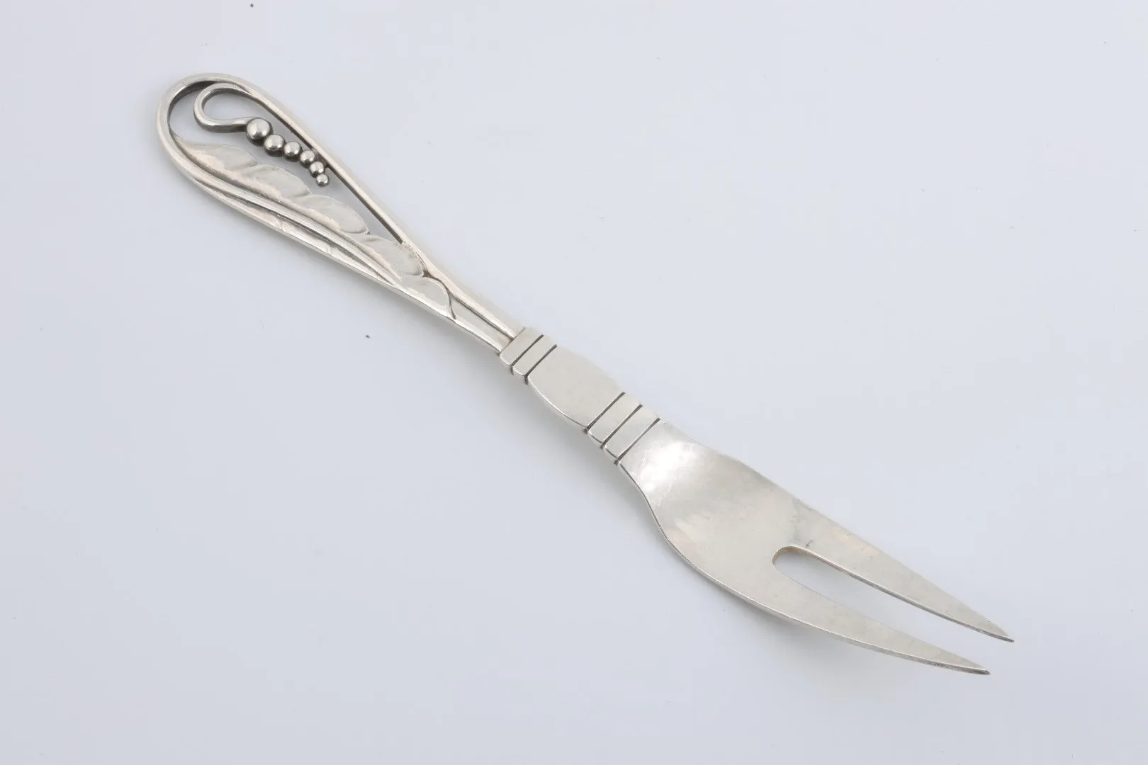 George Jensen 925 Silver #42 Cold Cut Fork (51.05g.)