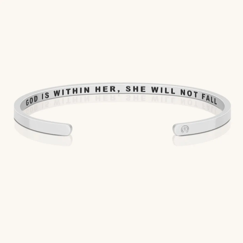 God Is Within Her, She Will Not Fall (within)