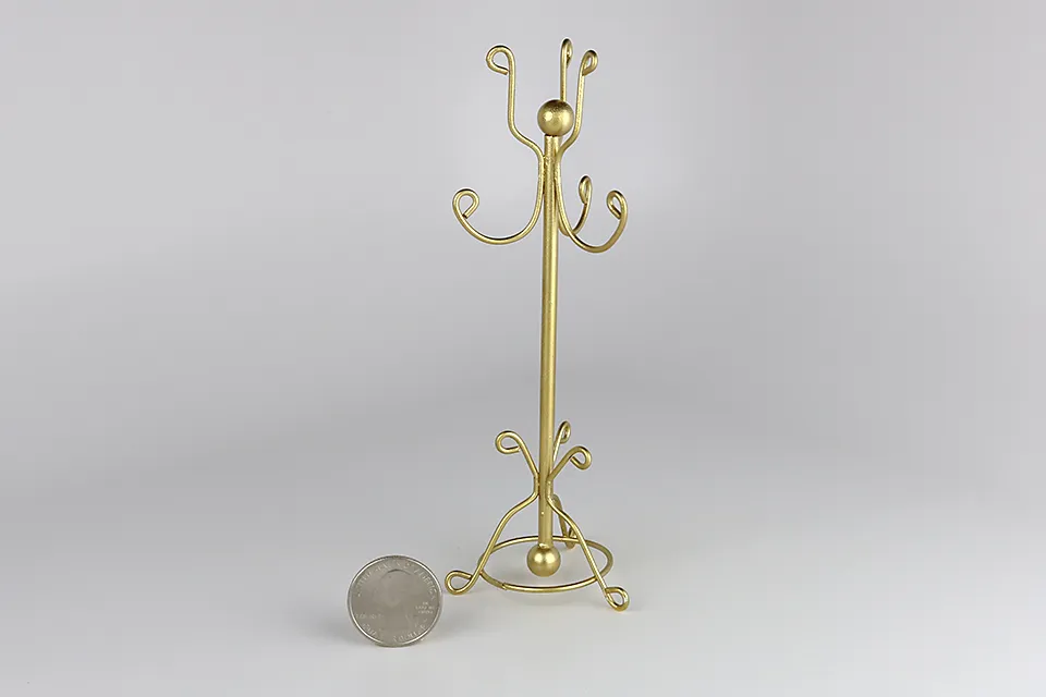Gold Coat Rack