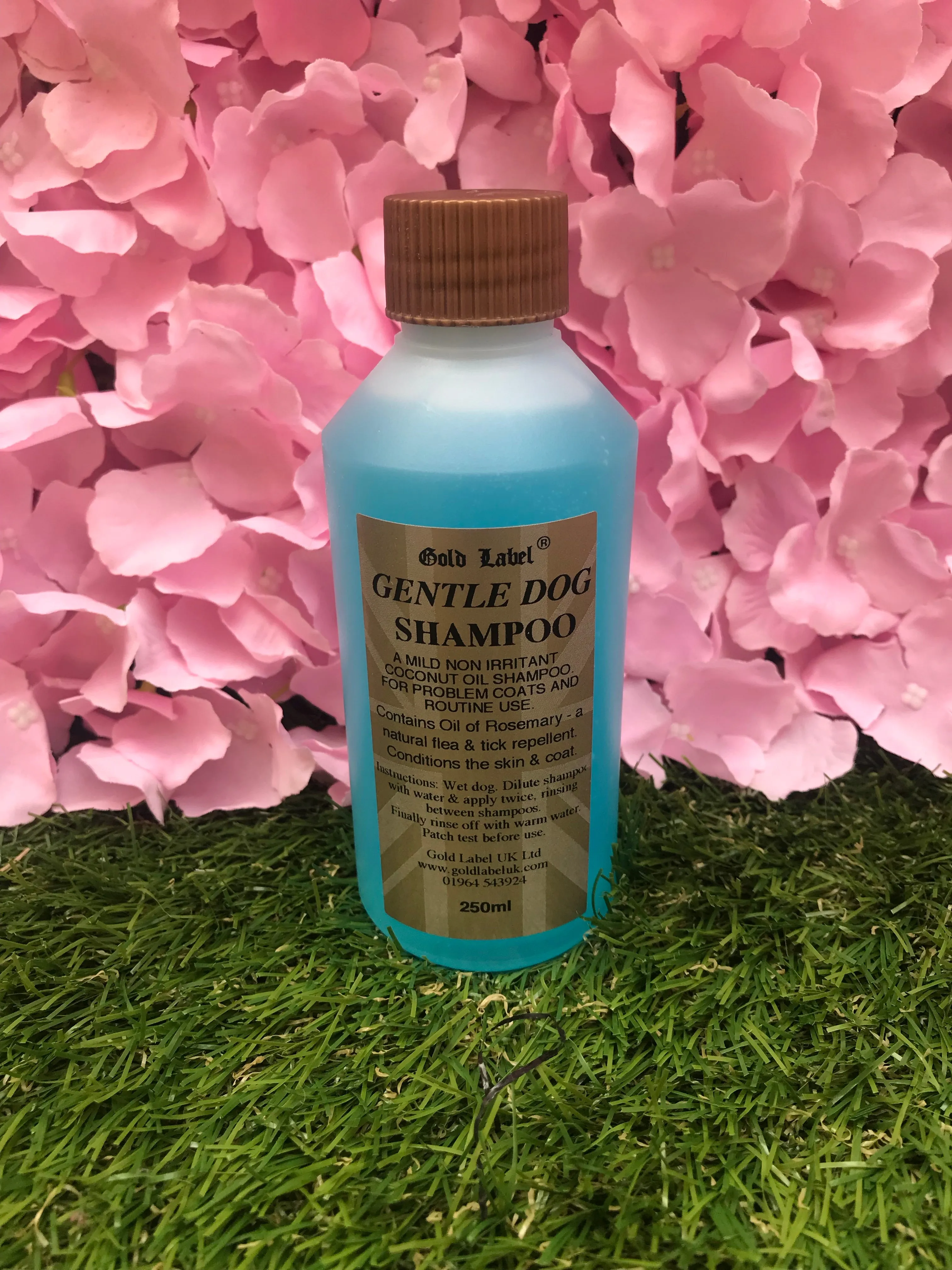 Gold label gentle dog shampoo 250ml FREE POSTAGE