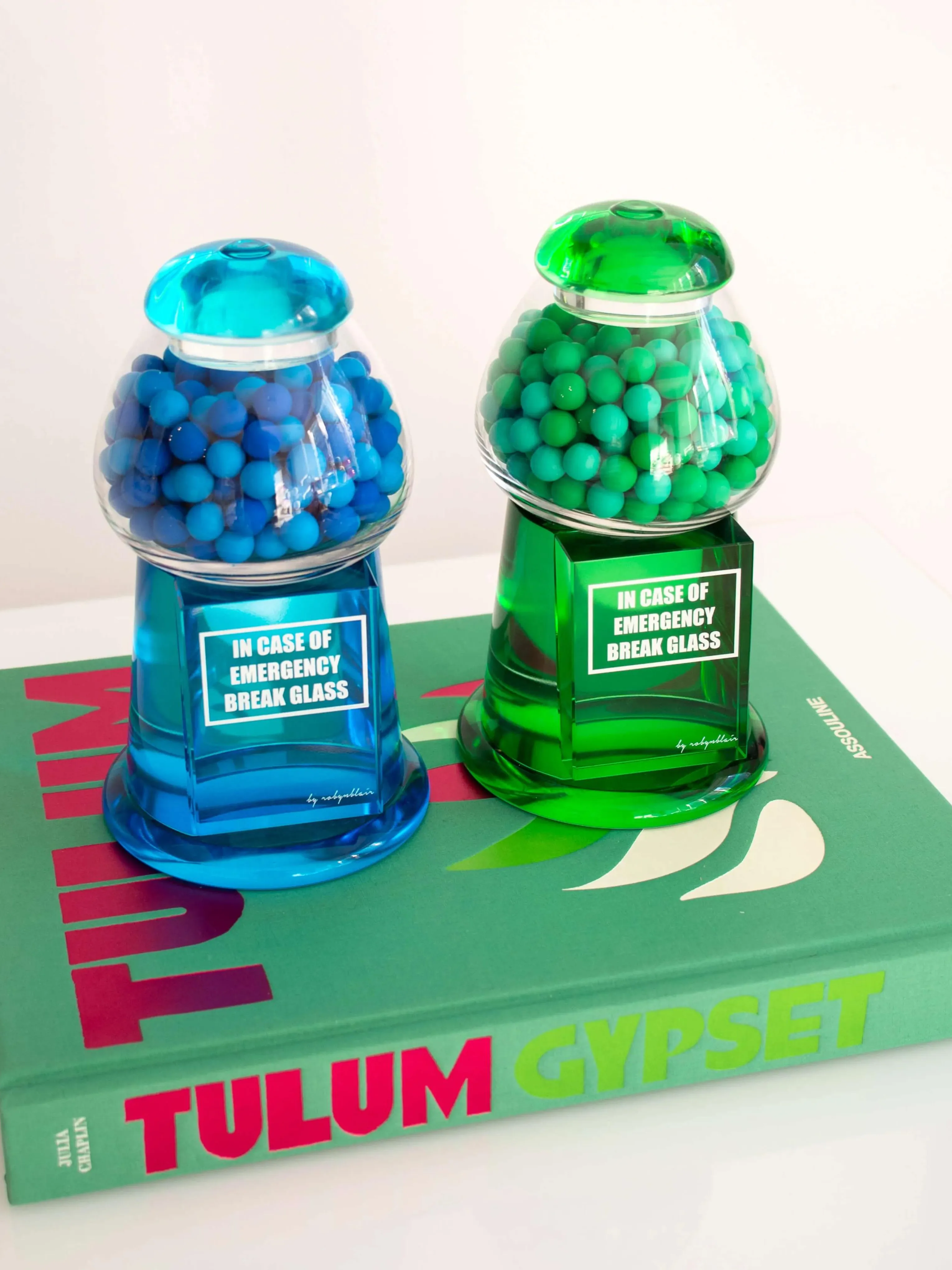 Gumball Machine Sculpture in Green Apple