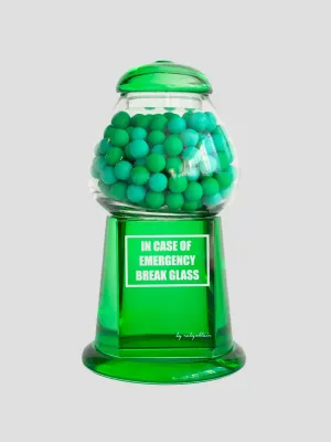 Gumball Machine Sculpture in Green Apple