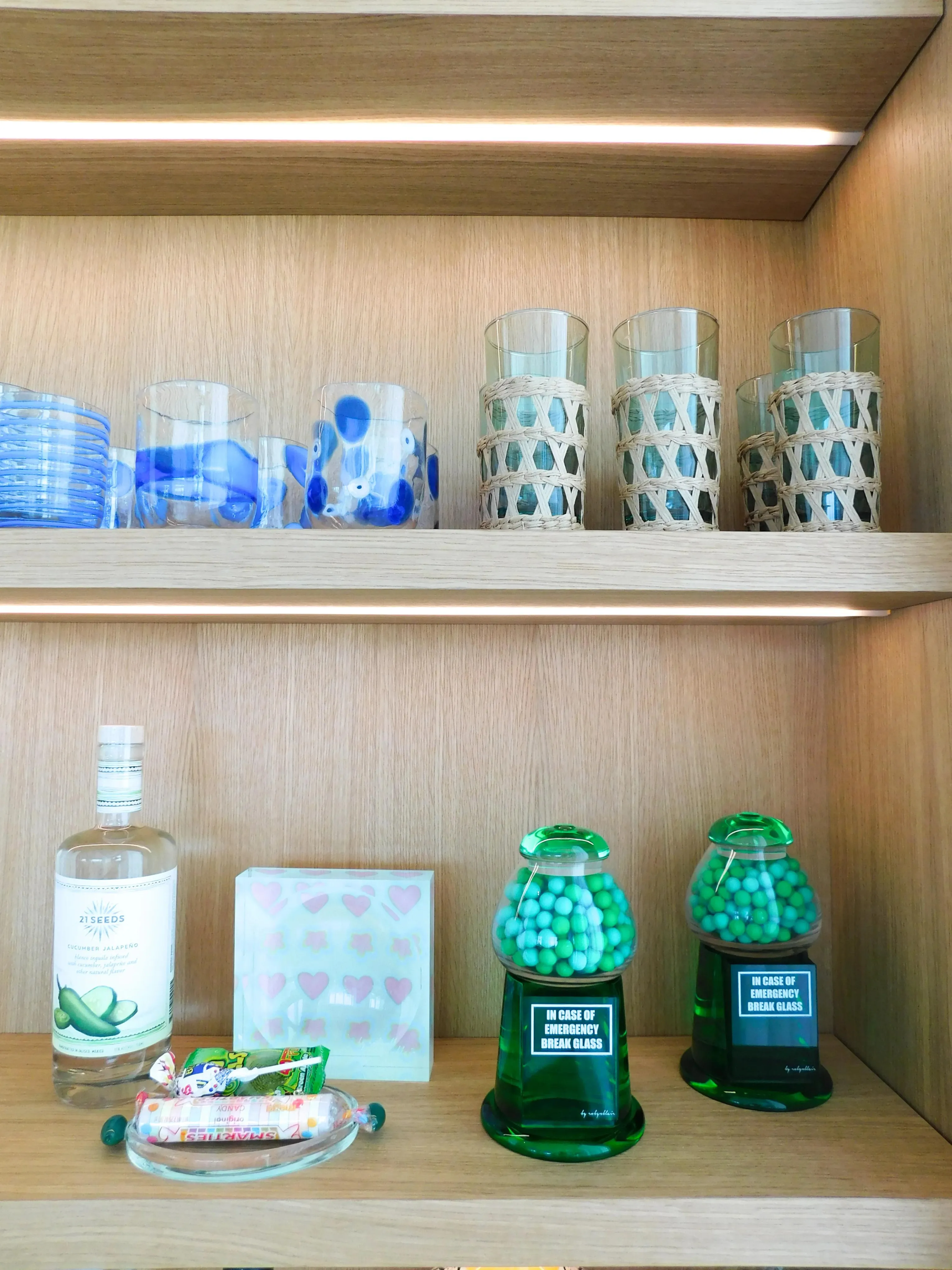 Gumball Machine Sculpture in Green Apple