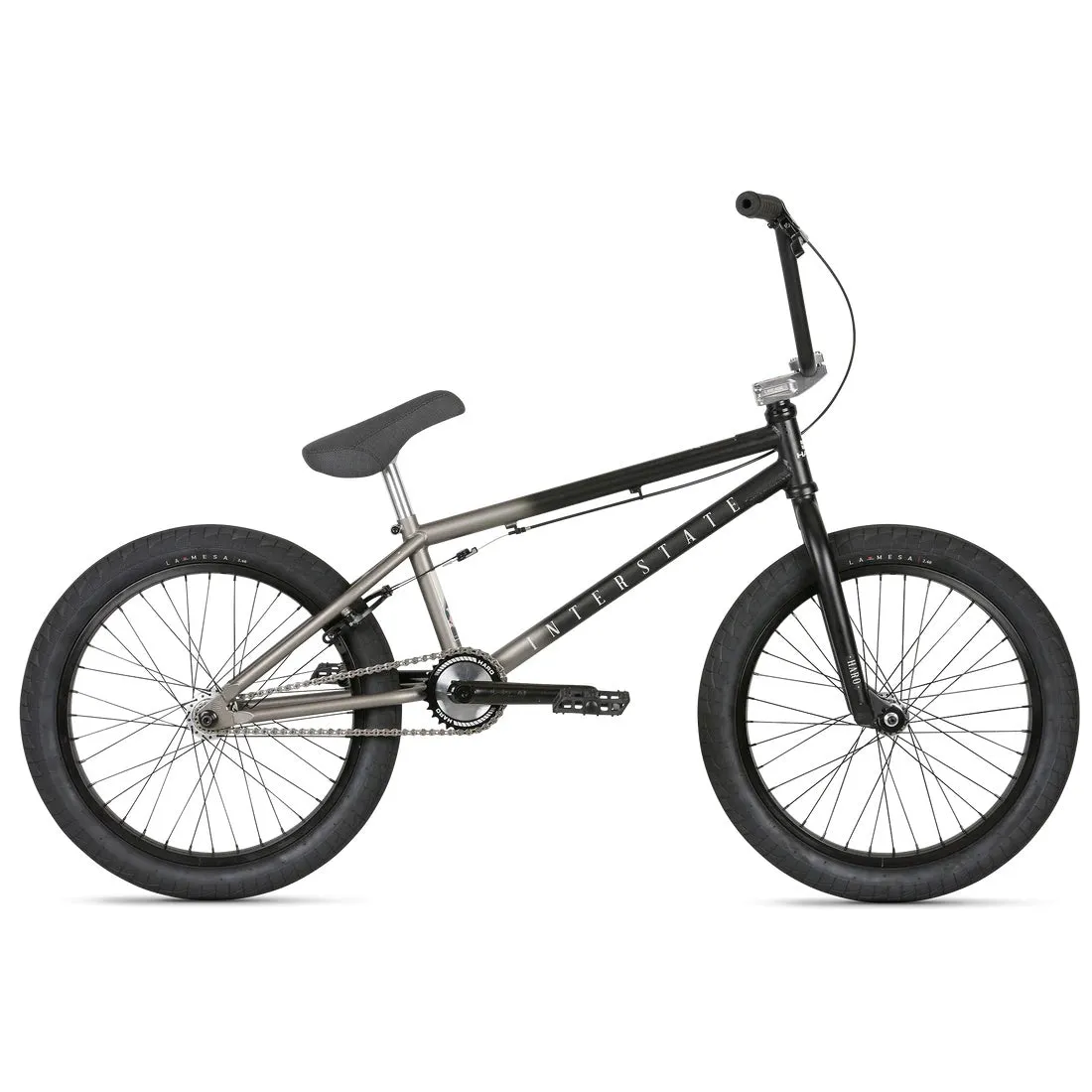 HARO INTERSTATE - 21"- MATTE GREY/BLACK