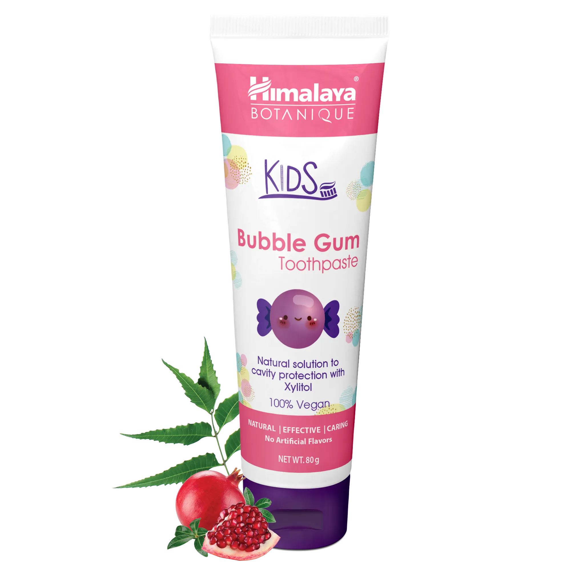 Himalaya Kids Bubble Gum Toothpaste - 80g