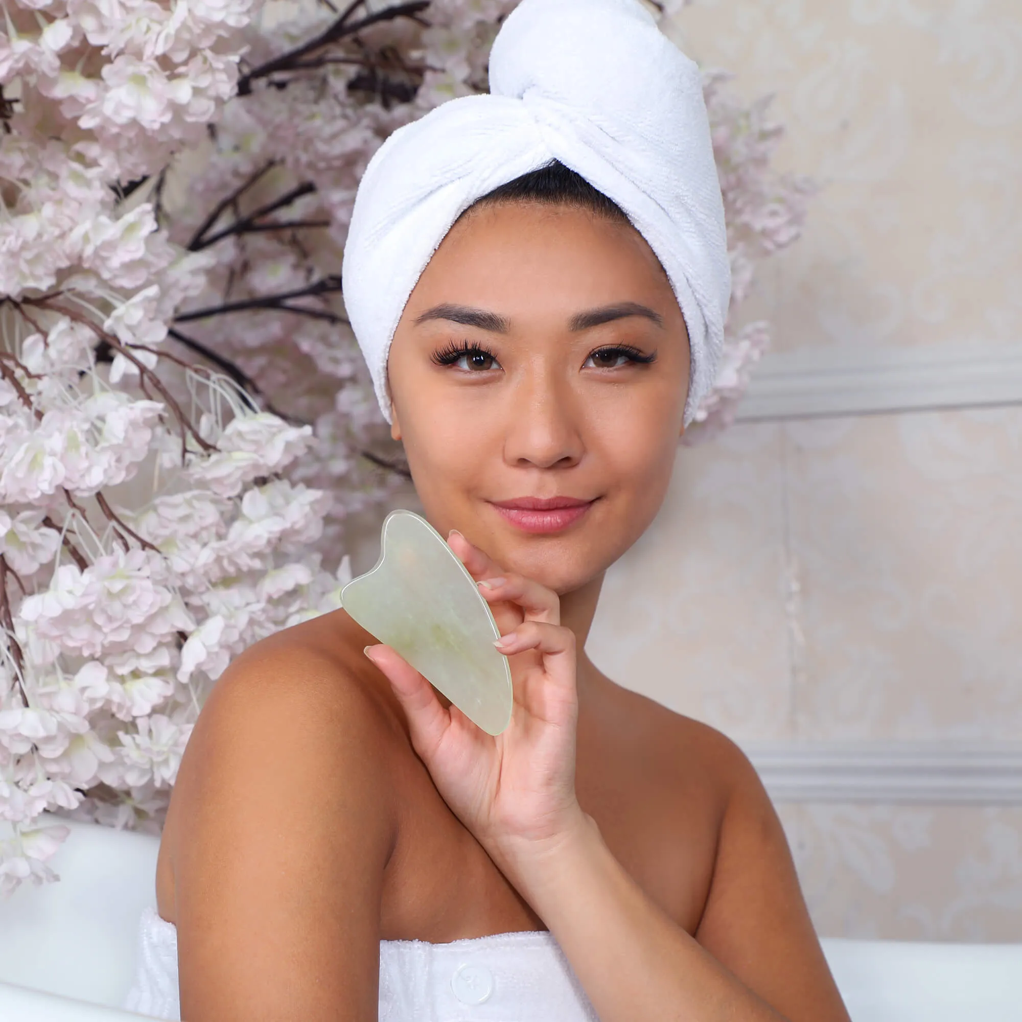 Jade Gua Sha Facial Tool