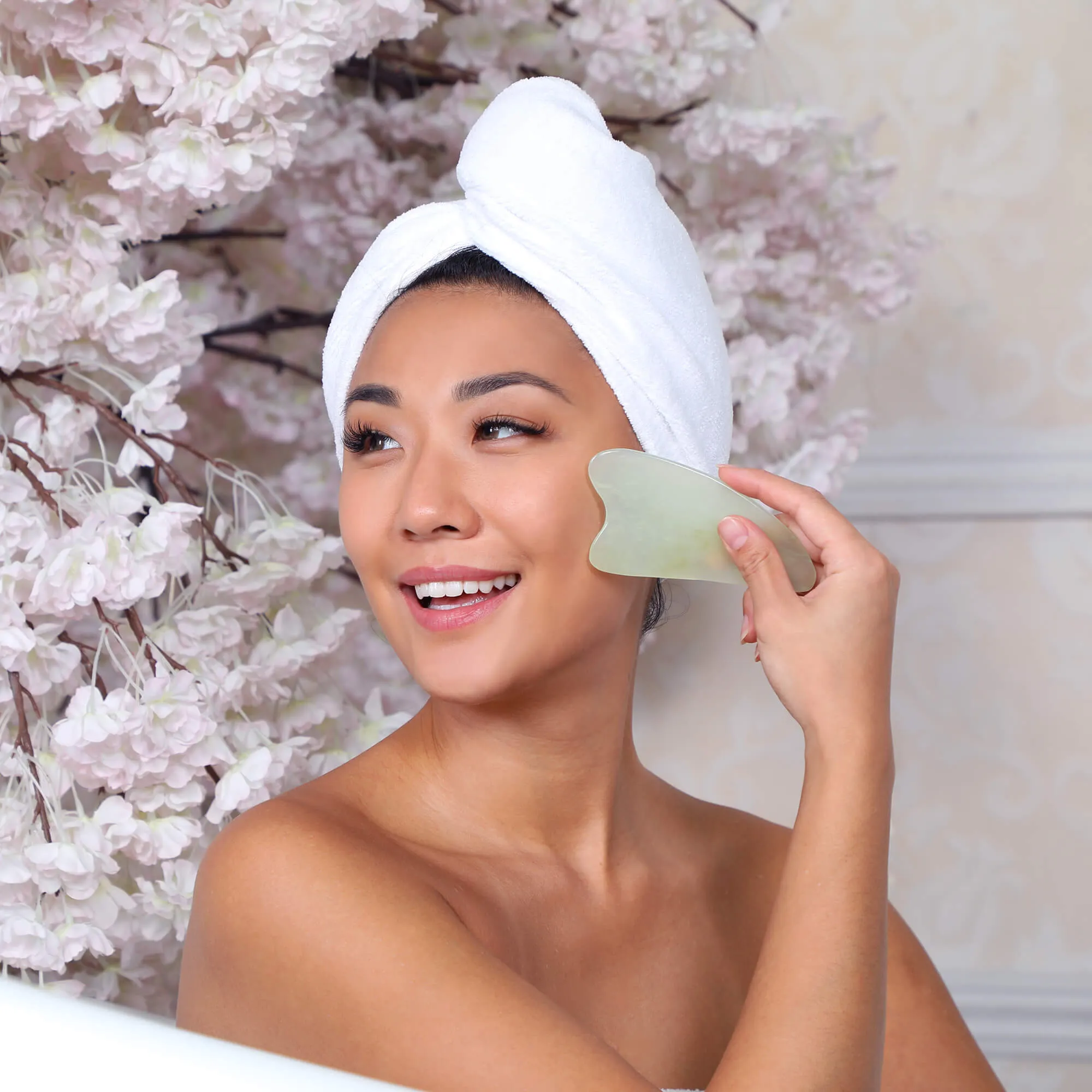 Jade Gua Sha Facial Tool