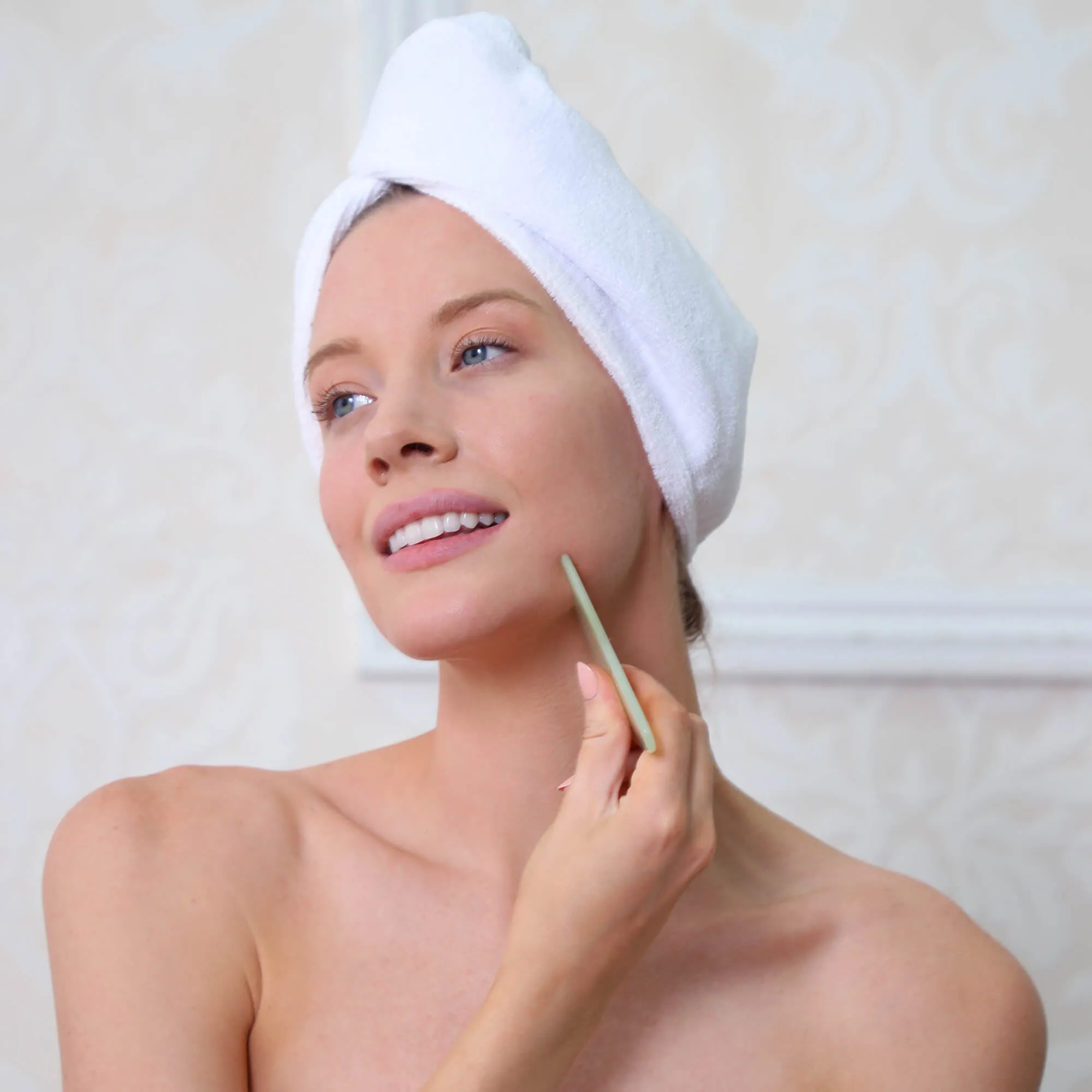 Jade Gua Sha Facial Tool