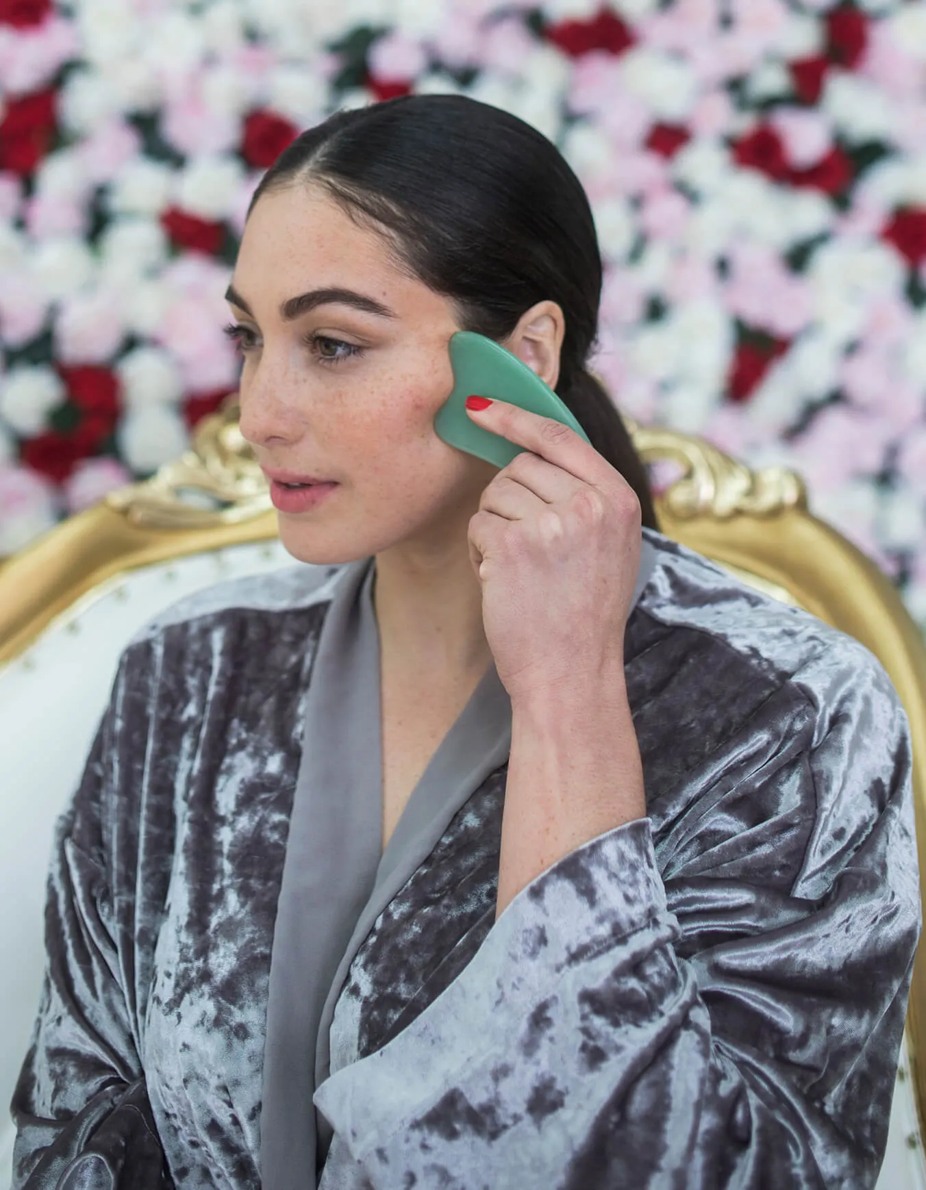Jade Gua Sha Facial Tool