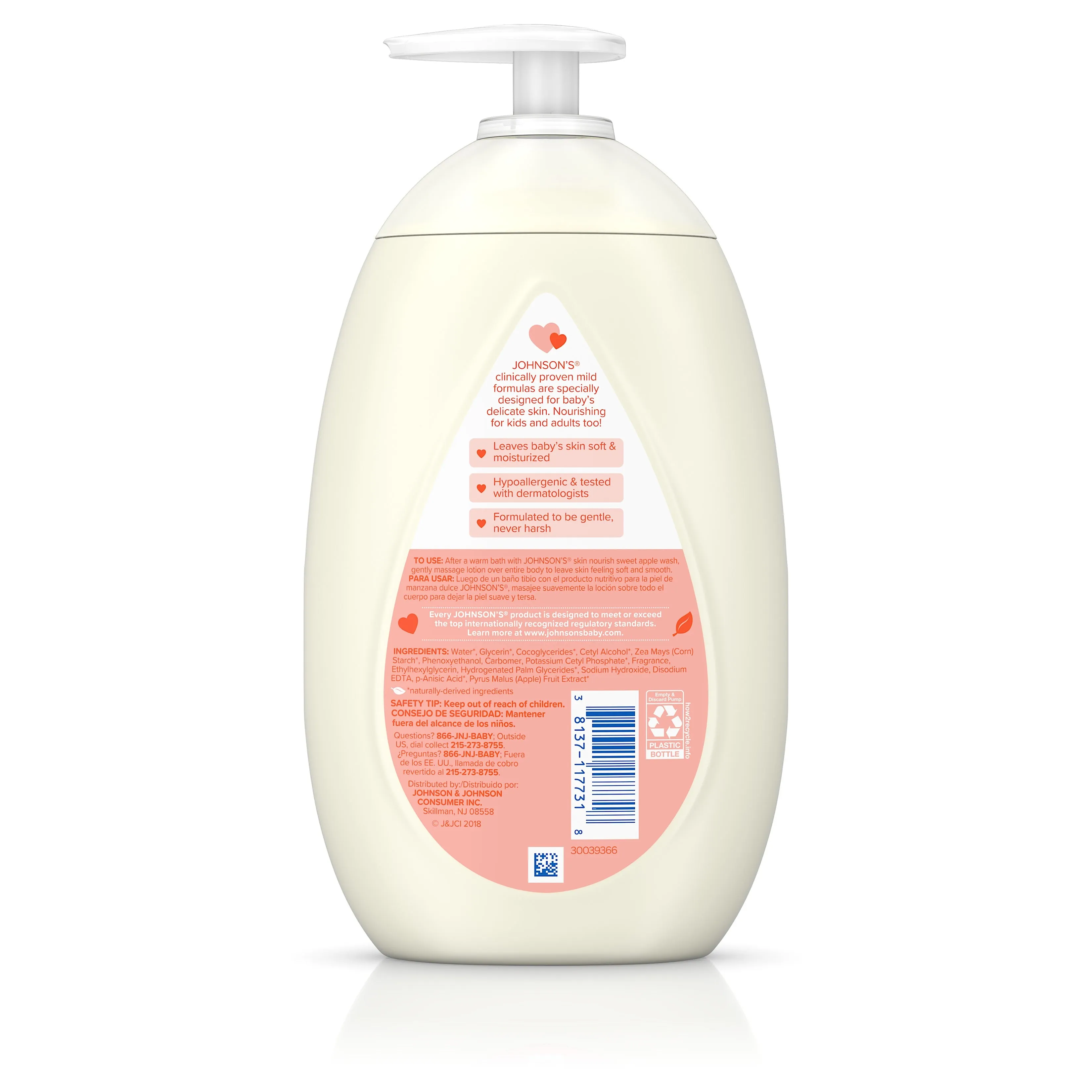 Johnson's Skin Nourish Sweet Apple Lotion
