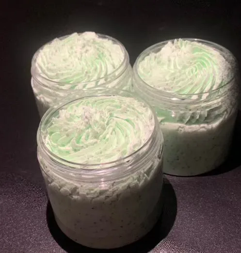 Juicy Green Apple Whipped Sugar Soap