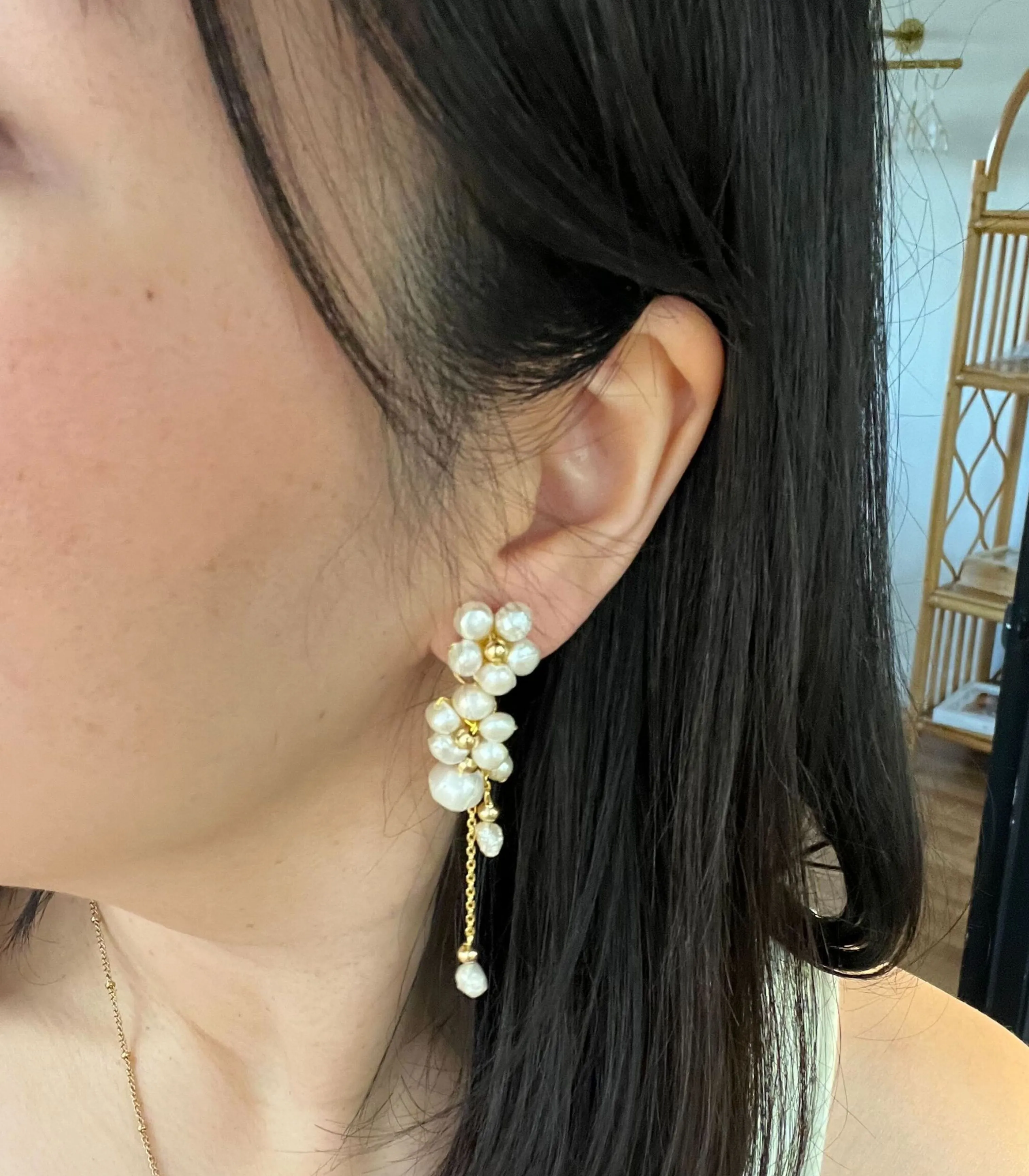 Kalachuchi Luxe: 6-in-1 Pearl Jewelry Set