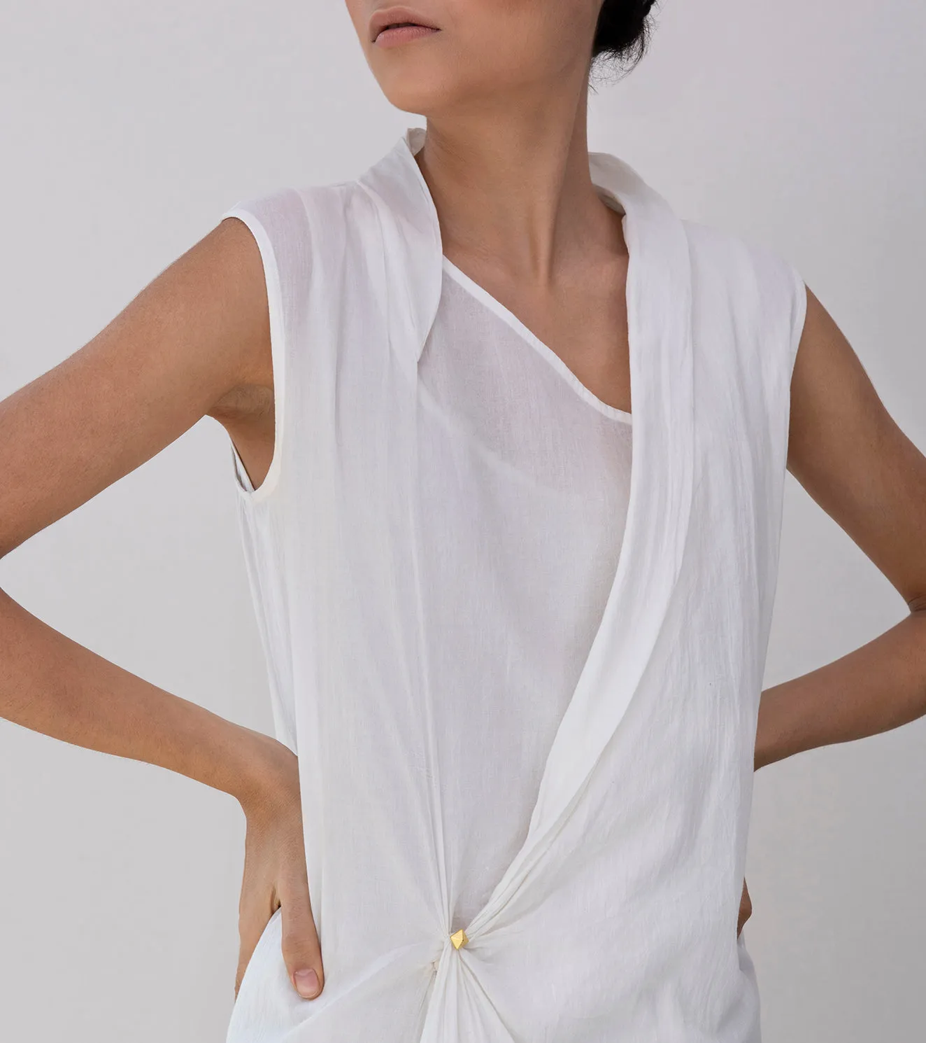 Khara Kapas Wrap A Wreath Dress