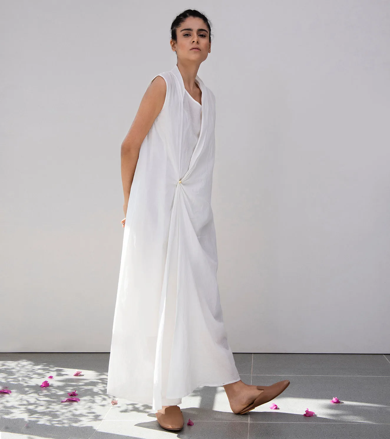 Khara Kapas Wrap A Wreath Dress