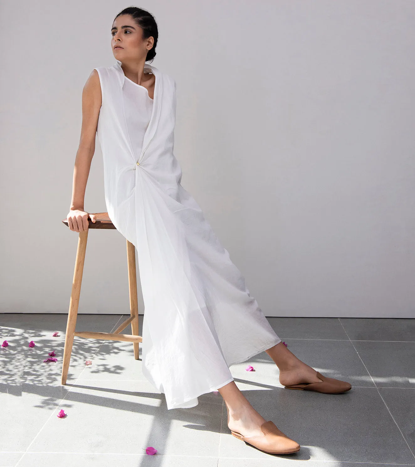 Khara Kapas Wrap A Wreath Dress