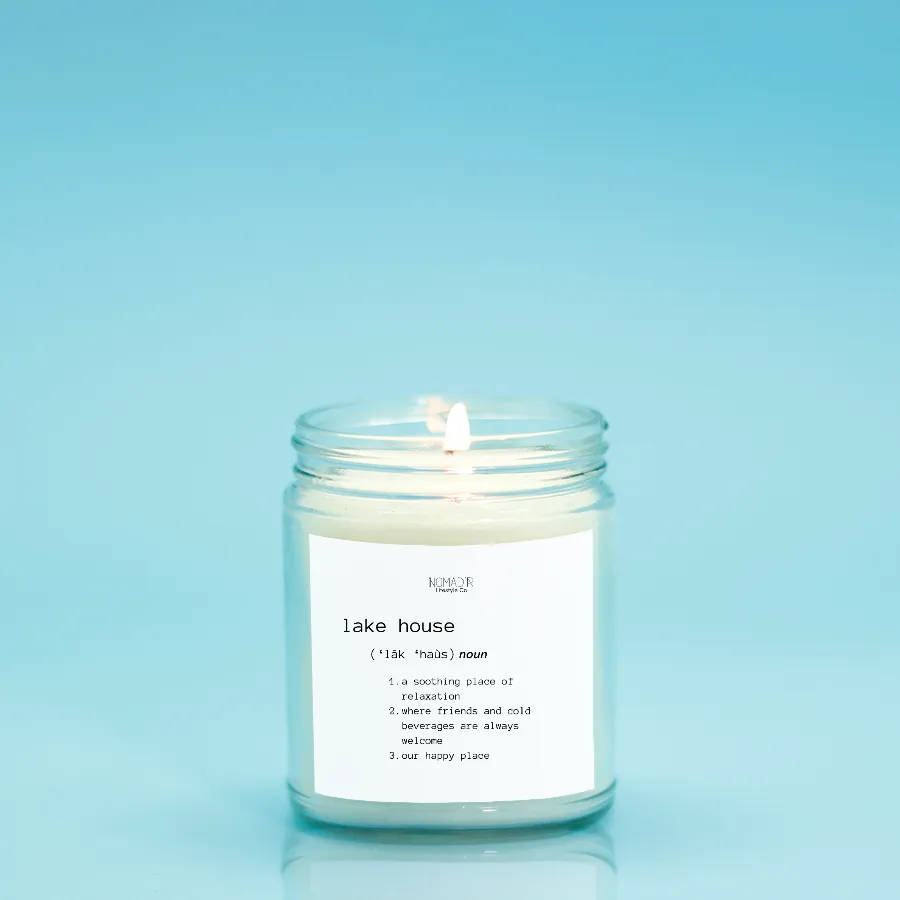 Lake House Definition Candle (Hand Poured 9 oz.)