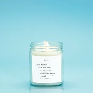 Lake House Definition Candle (Hand Poured 9 oz.)
