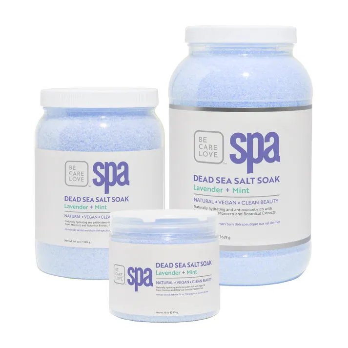 Lavender   Mint Dead Sea Salt Soak