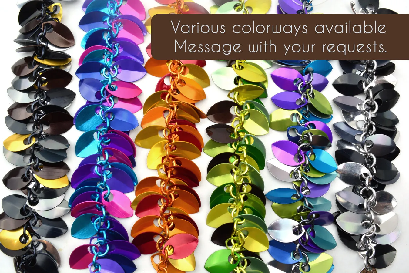 Leaves Bracelet - Flame