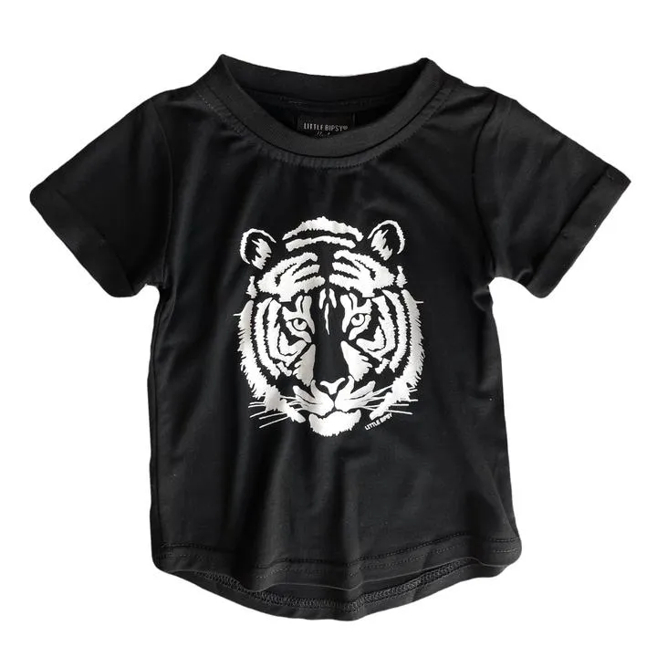 Little Bipsy Tiger Bamboo S/S Tee