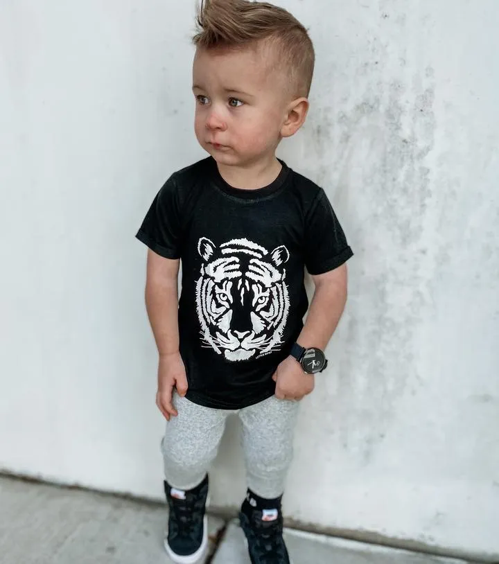 Little Bipsy Tiger Bamboo S/S Tee
