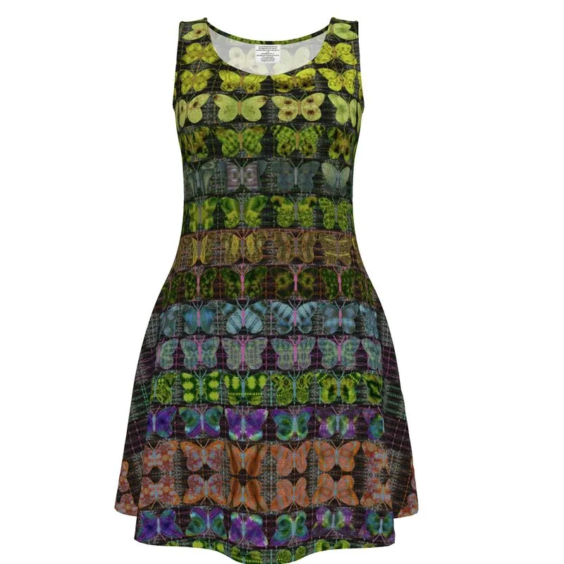 London Skater Dress (Her/Muliebris)(Butterfly Glade Tree Link Pride Stripes) RJSTHS2022 RJS