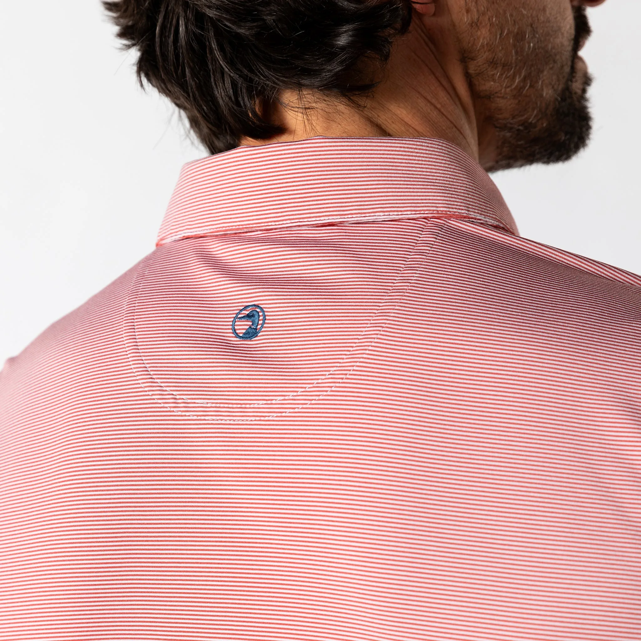 Long Drive Performance Polo - Blane Stripe