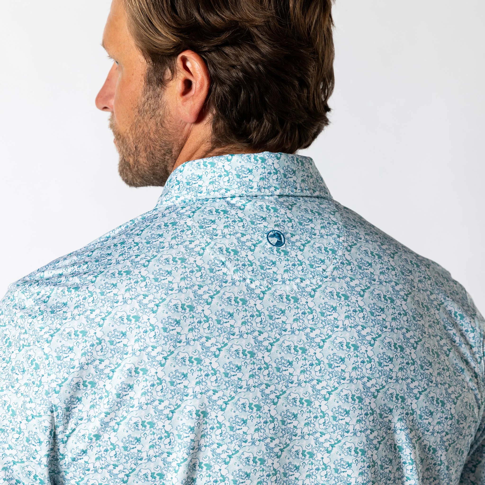 Long Drive Performance Polo - Canopy Floral