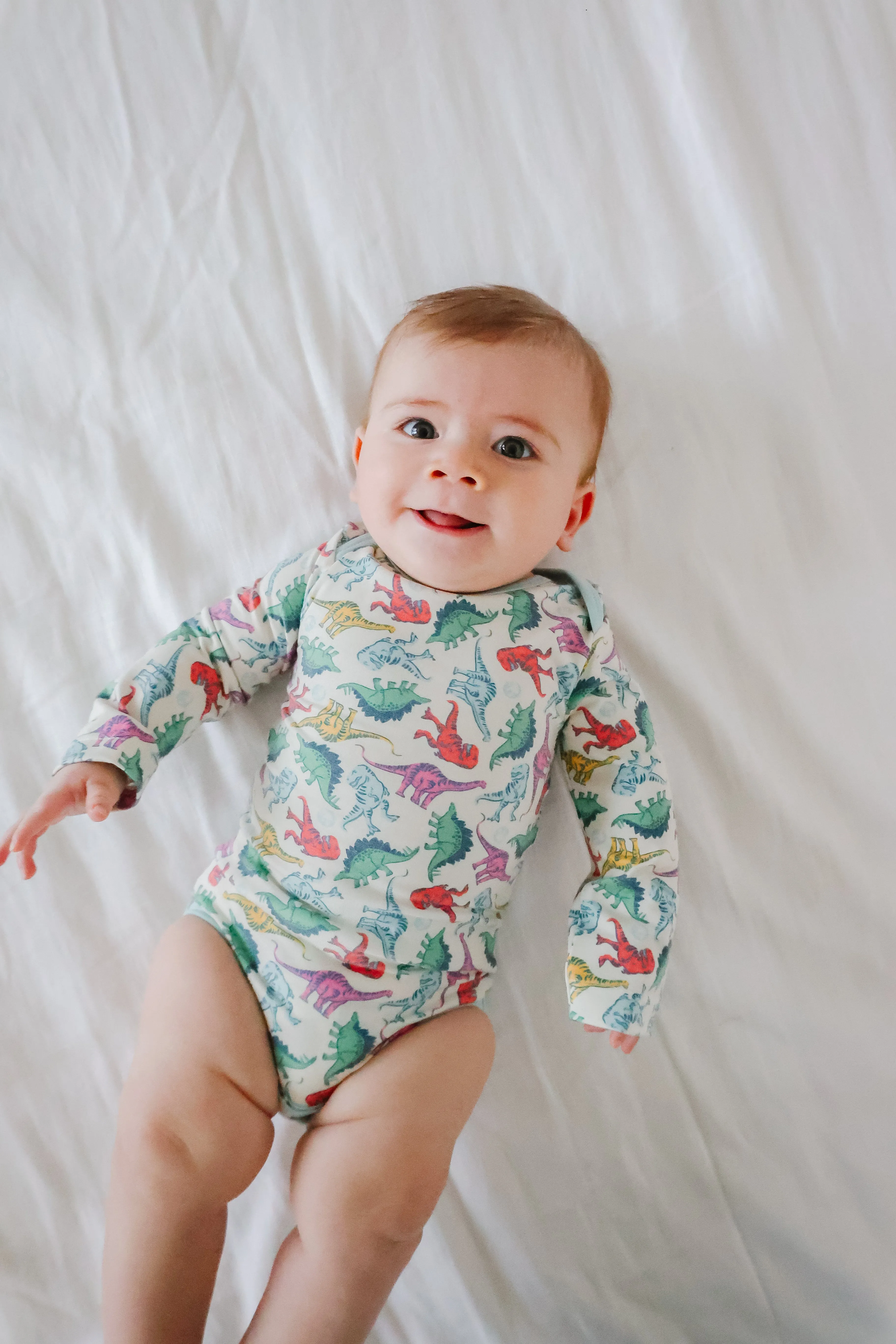 Long Sleeve Bodysuit - Dinosaurs of Jurassic Park