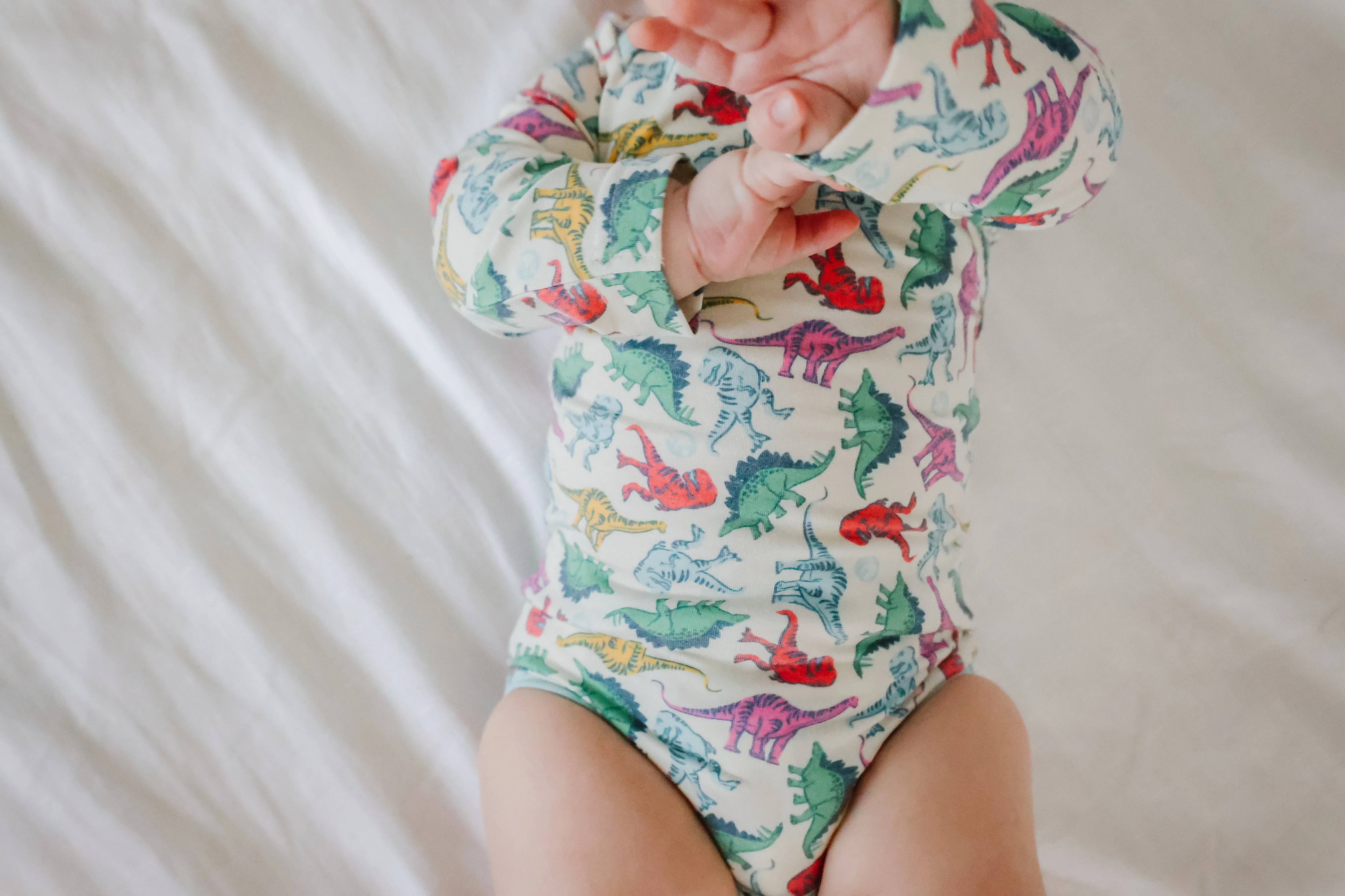 Long Sleeve Bodysuit - Dinosaurs of Jurassic Park