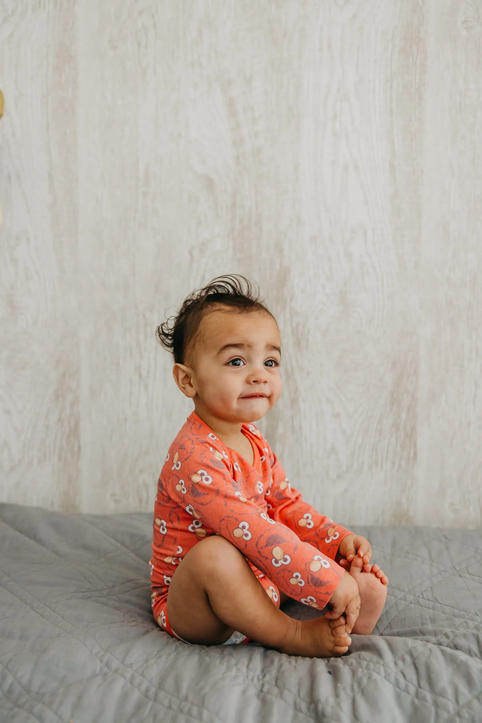 Long Sleeve Bodysuit - Elmo