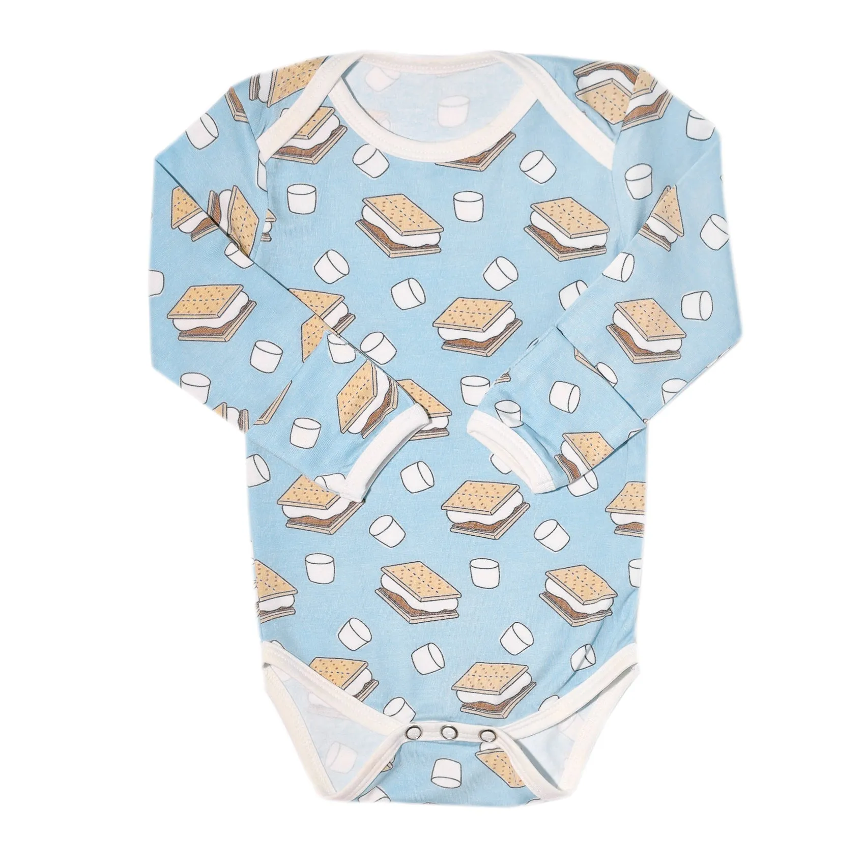 Long Sleeve Bodysuit - S'mores