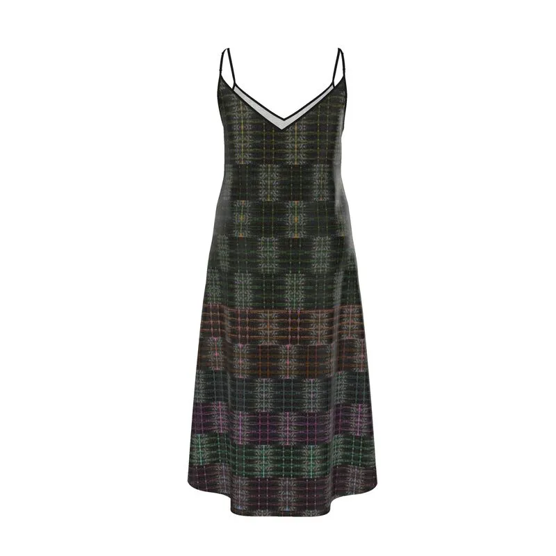 Long Slip Dress (Her/Muliebris)(Tree Link Pride Stripes) RJSTHw2022 RJS
