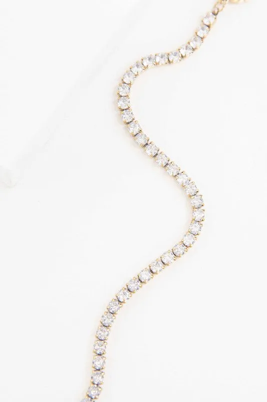 Lovoda Round Stone Tennis Bracelet