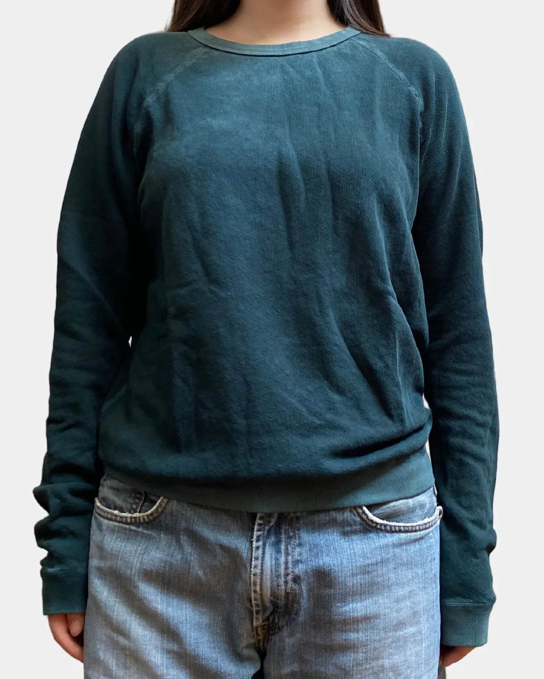LUCKY RABBITS SWEATSHIRT IN GREENSHROOMS