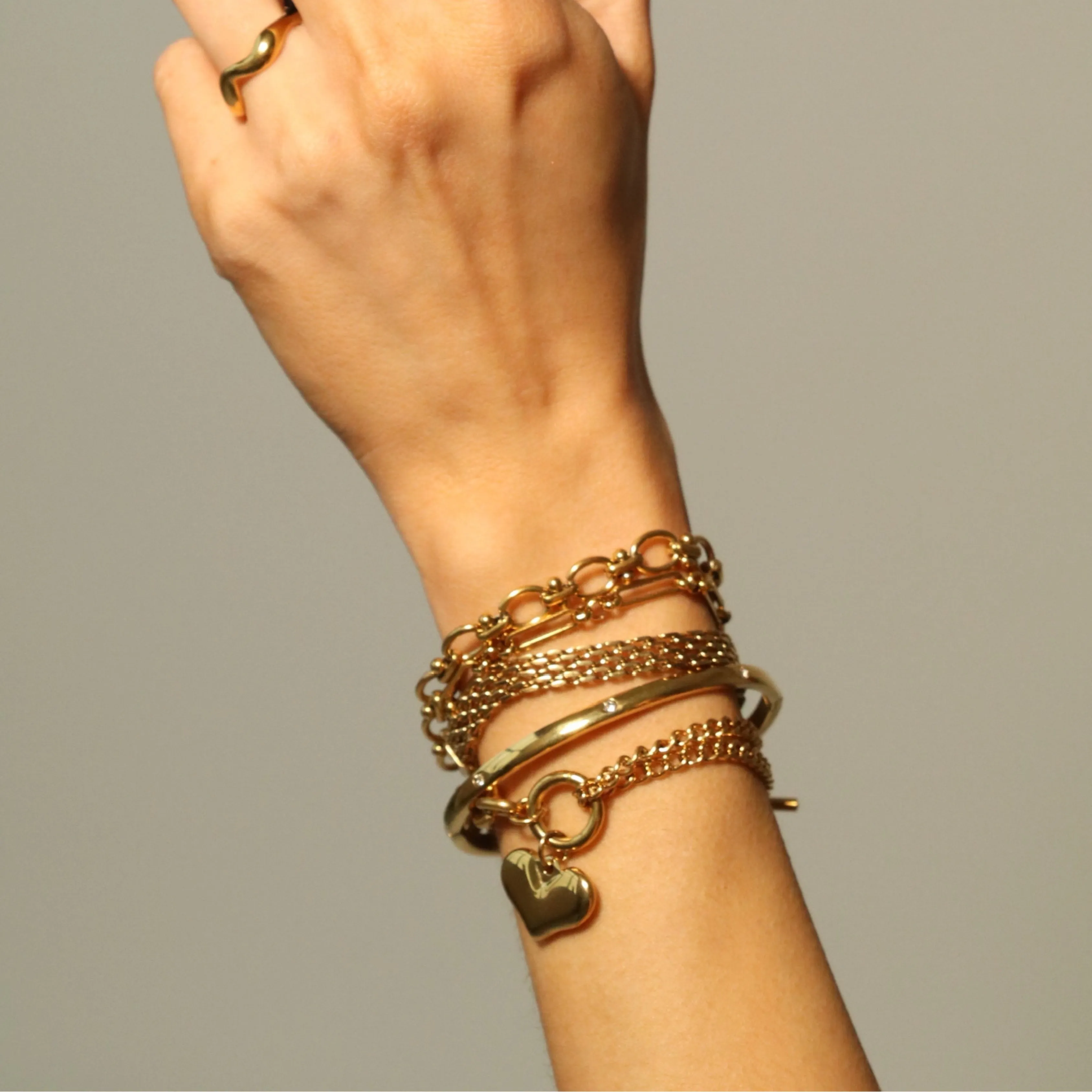 Luxe Mesh Bracelet, Gold