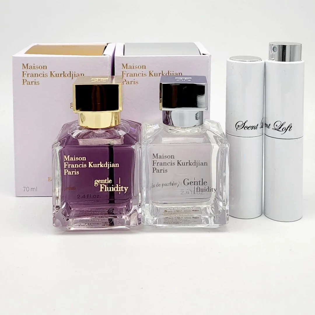 MAISON FRANCIS KURKDJIAN MFK Gentle Fluidity Silver & Gold EDP  Decant Set bundle