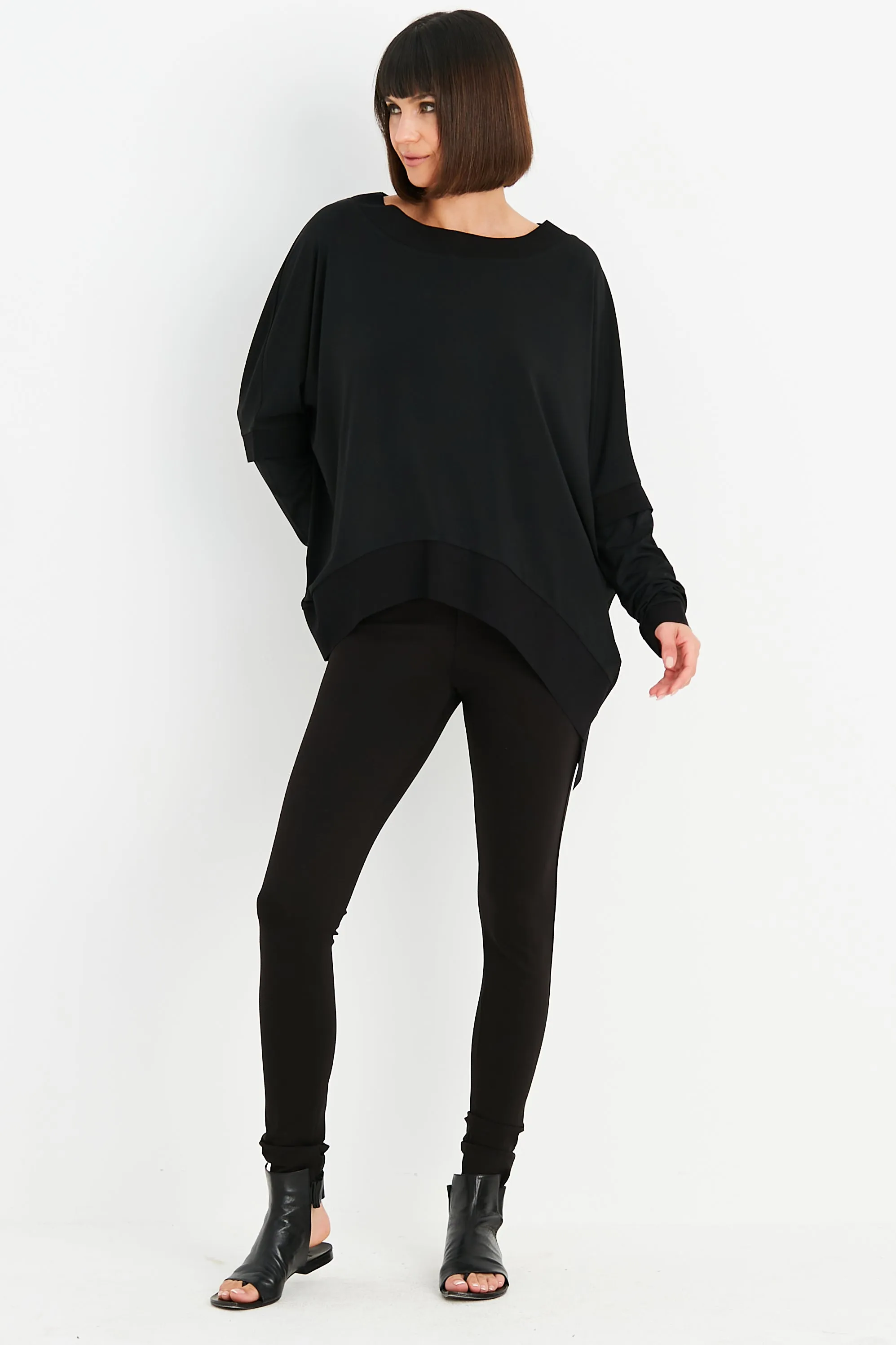 Matte Jersey Slouchy Top