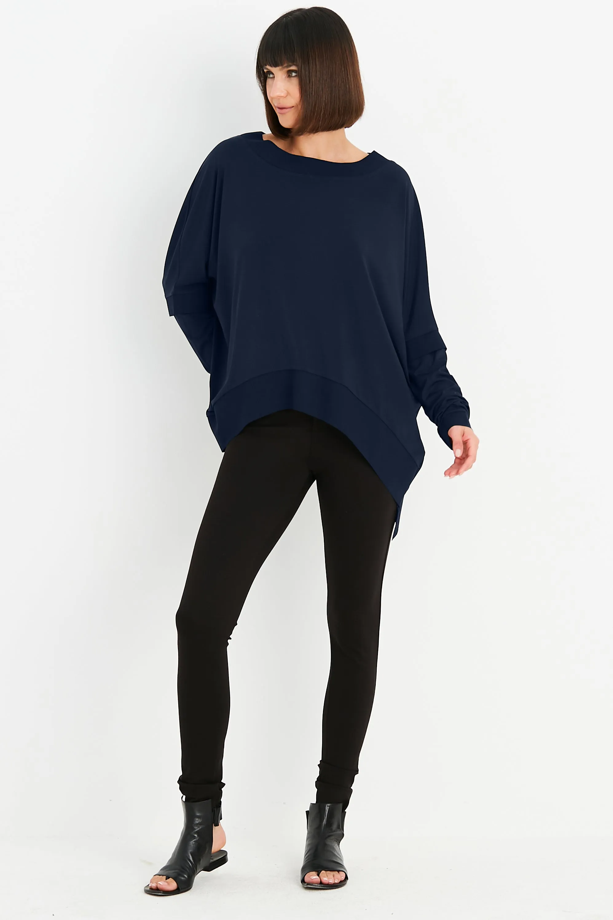 Matte Jersey Slouchy Top