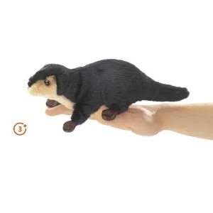 Mini River Otter Finger Puppet