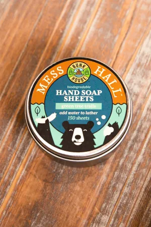 Mint Hand Soap Sheets
