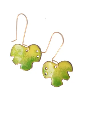 Monstera Leaf Earrings