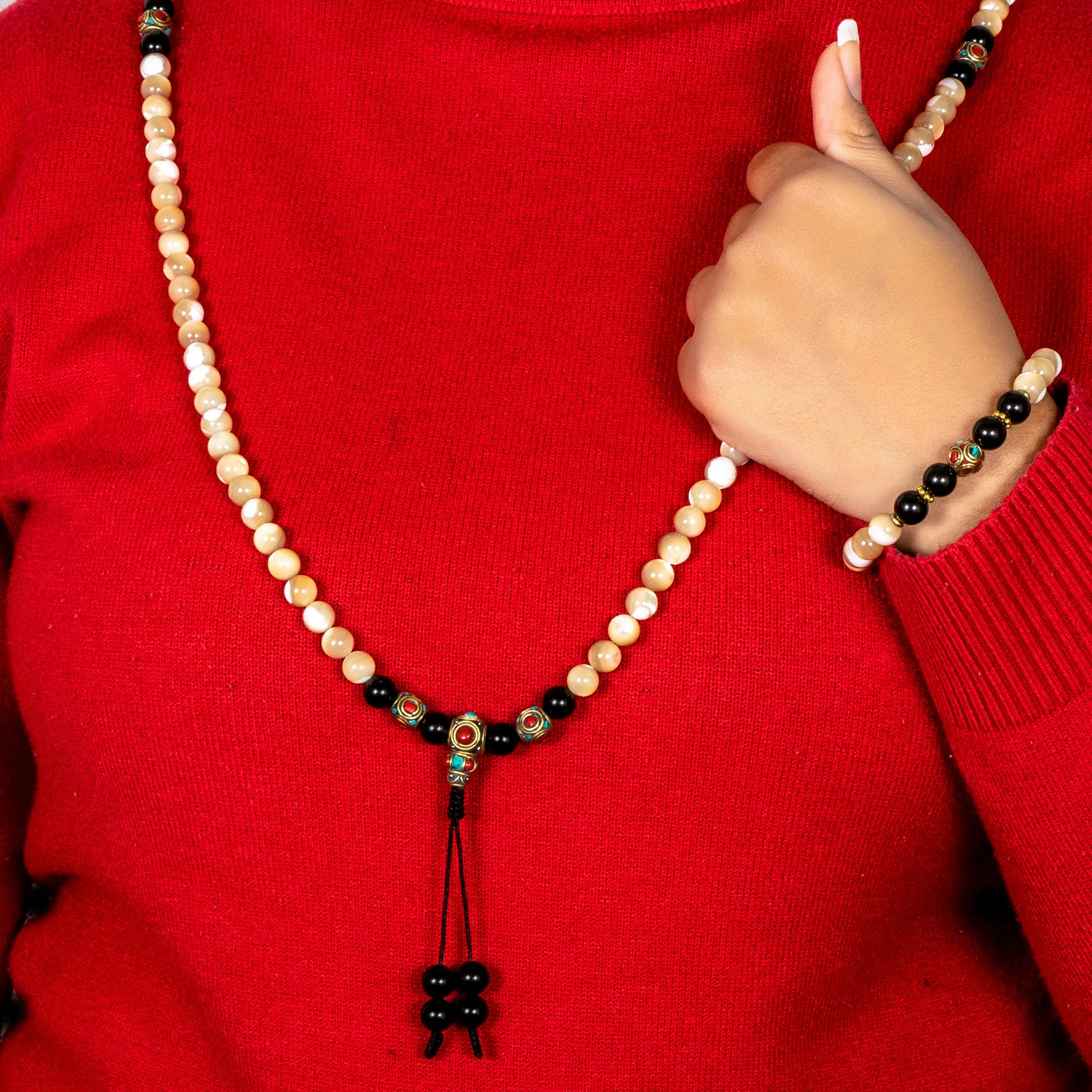 Mother Of Pearl Soothing Power Mala