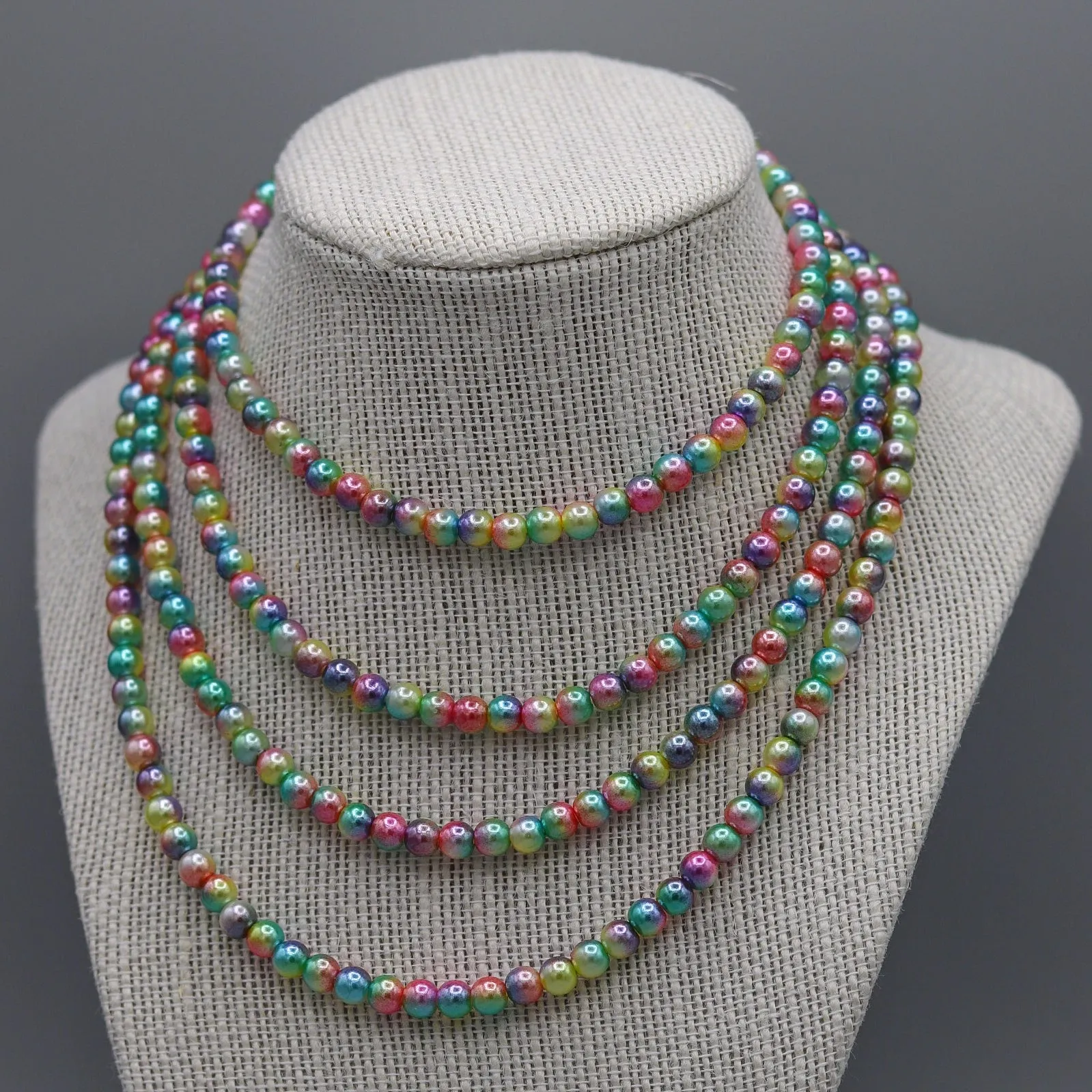 MTO | Necklace | Dainty Faux Pearl | Sweet Tarts