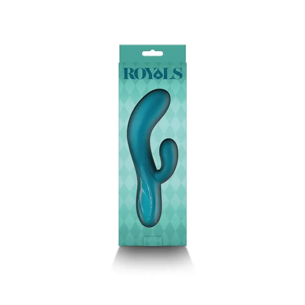 Ns Novelties Silicone Green Rechargeable Rabbit Vibrator