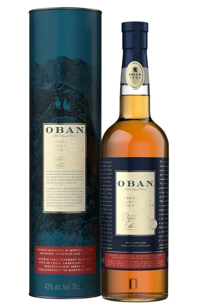 Oban Highland Single Malt Scotch Whisky The Distillers Edition 2022